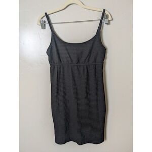 O'Neill Women's Size S Black Mini Dress Textured Spaghetti Strap